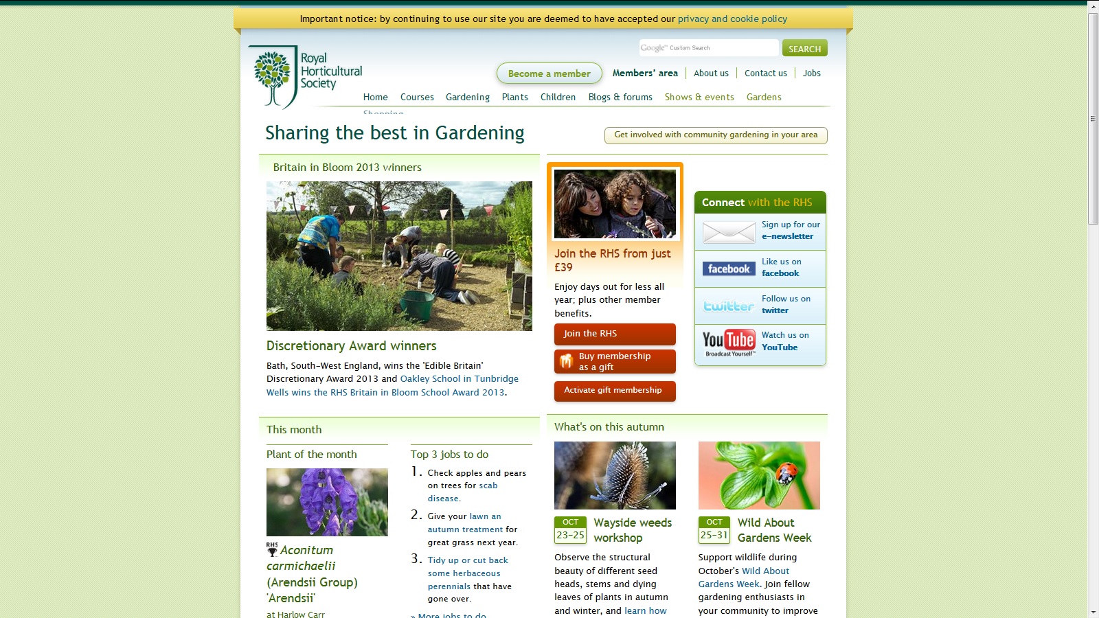 The Royal Horticultural Society